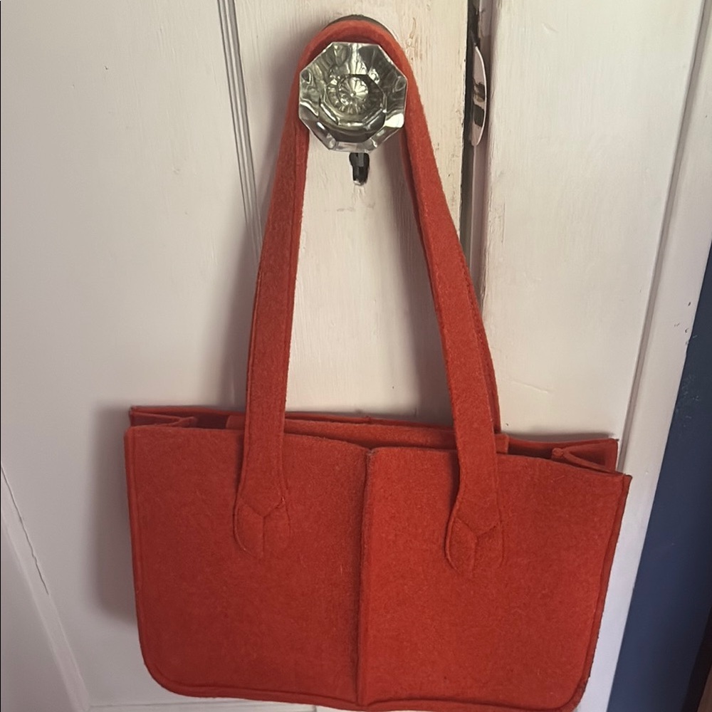Elegant Orange Women's Tote Bag